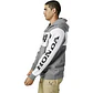 POLERON FOX HONDA ZIP FLEECE GRIS  - Miniatura 2
