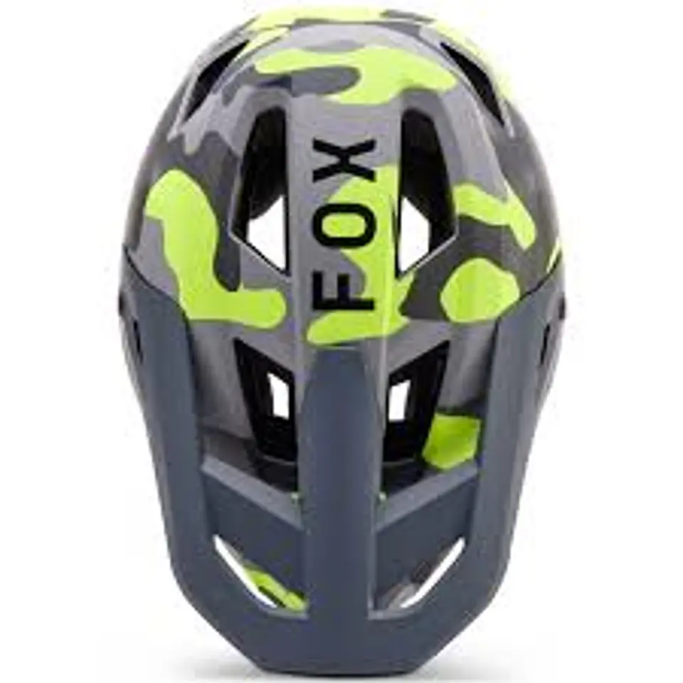 CASCO FOX NEW RAMPAGE CAMO AMARILLO  3