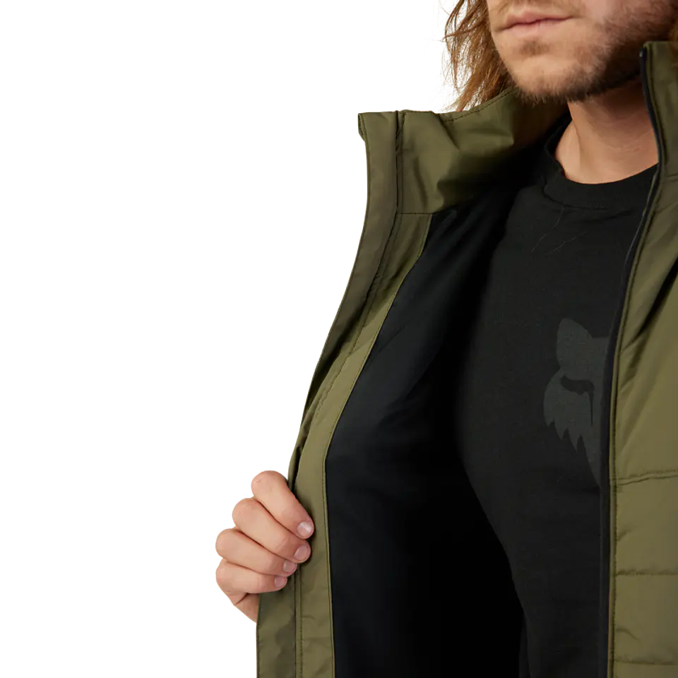 CHAQUETA FOX HOWELL PUFFY VERDE  2