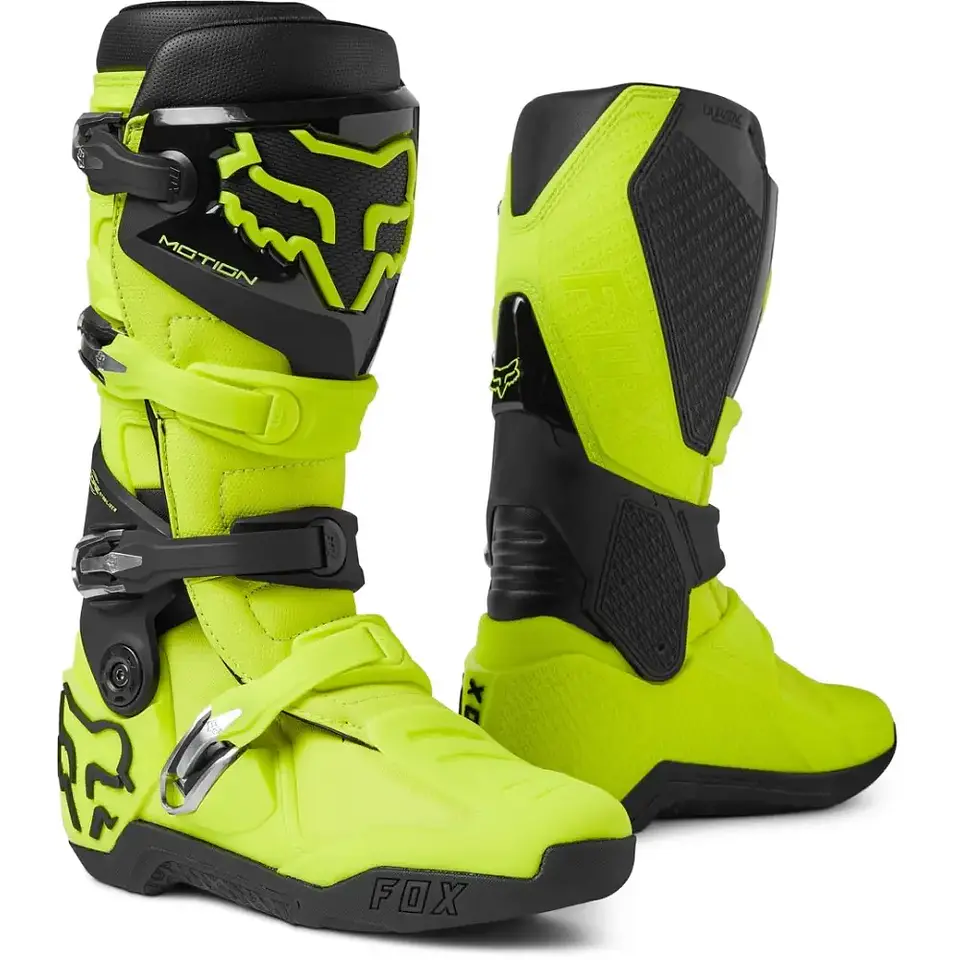 BOTA FOX MOTION AMARILLO FLUOR  1