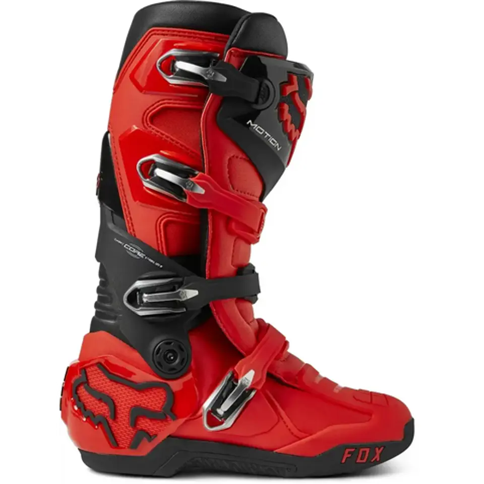 BOTA FOX MOTION ROJO  3