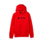 POLERON FOX CANGURO ABSOLUTE FLEECE ROJO  - Miniatura 1