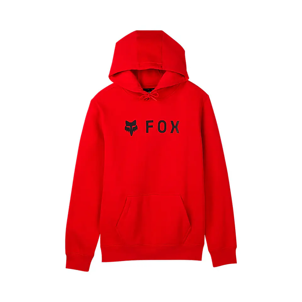POLERON FOX CANGURO ABSOLUTE FLEECE ROJO  1