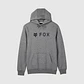 POLERON FOX CANGURO ABSOLUTE FLEECE GRIS  - Miniatura 1