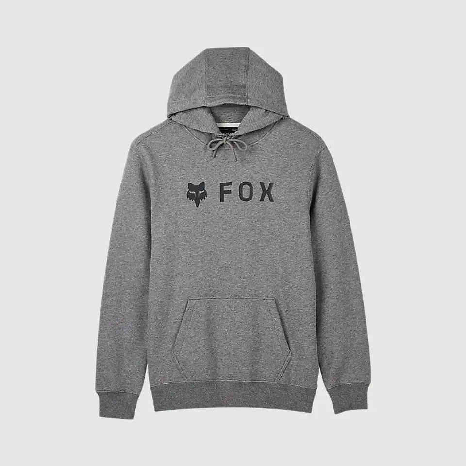 POLERON FOX CANGURO ABSOLUTE FLEECE GRIS  1
