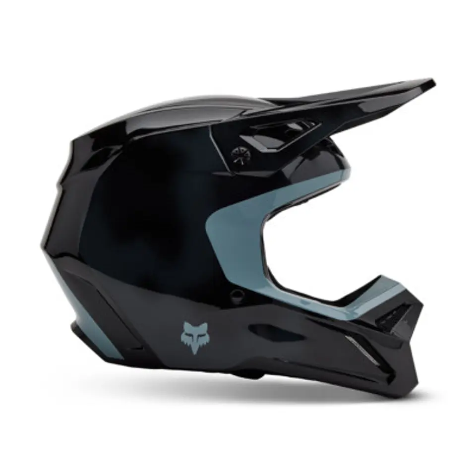 CASCO FOX V1 NIÑO TAUNT NEGRO 1