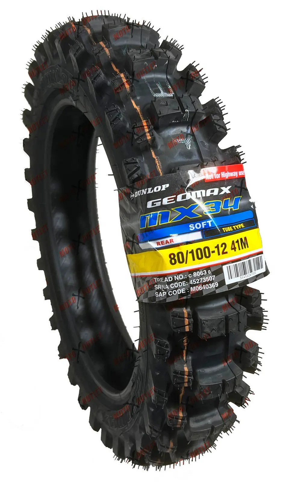 NEUMATICO DUNLOP MX34 3