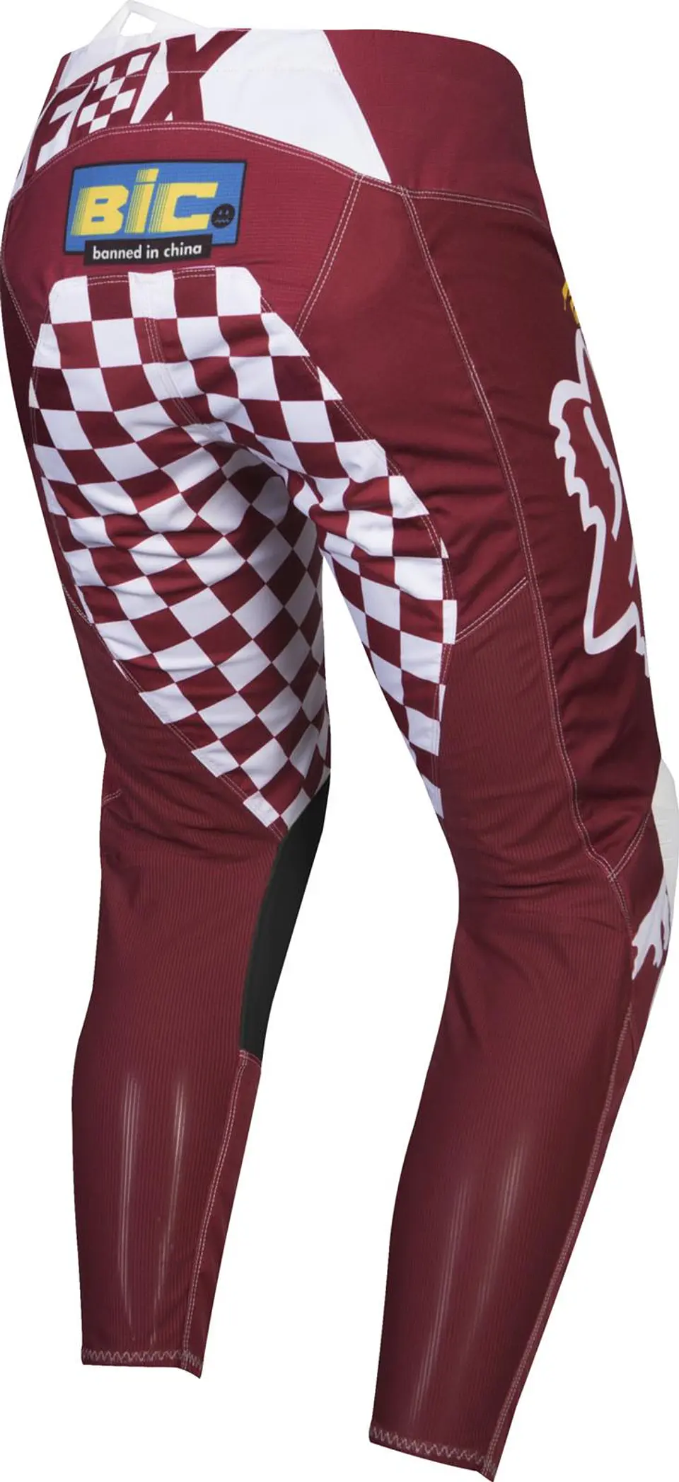 PANTALON FOX CZAR 180 ROJO  2