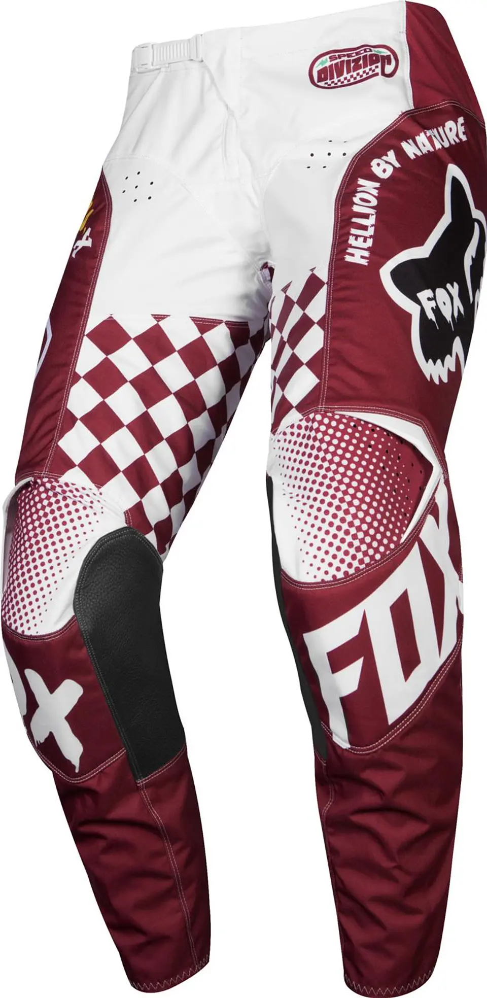 PANTALON FOX CZAR 180 ROJO  1