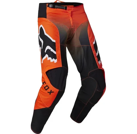 PANTALON  FOX 180 KIDS LEED FLO NARANJO