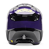 CASCO FOX V3 DRIP NEGRO MORADO