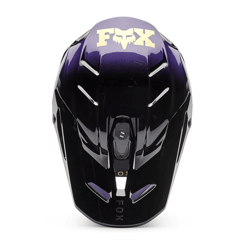CASCO FOX V3 DRIP NEGRO MORADO