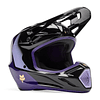 CASCO FOX V3 DRIP NEGRO MORADO