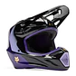 CASCO FOX V3 DRIP NEGRO MORADO - Miniatura 4