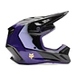 CASCO FOX V3 DRIP NEGRO MORADO - Miniatura 1