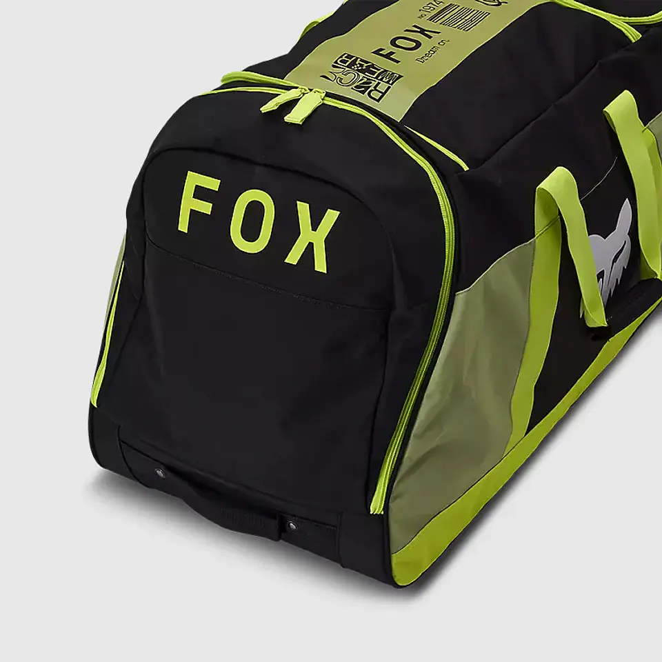 BOLSO FOX SHUTTLE 180 RACE SPEC AMARILLO ROLLER RUEDA  3