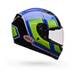 Casco Bell Qualifier Grid Azul/Amarillo - Miniatura 1