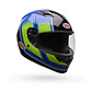 Casco Bell Qualifier Grid Azul/Amarillo - Miniatura 3