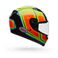 Casco Bell Qualifier Grit Amarillo Rojo - Miniatura 3