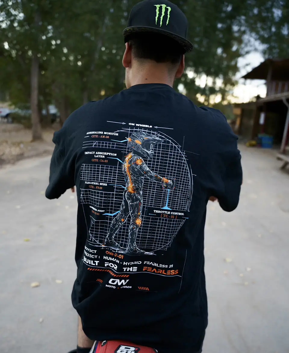 Polera On Wheels Future black premium  3