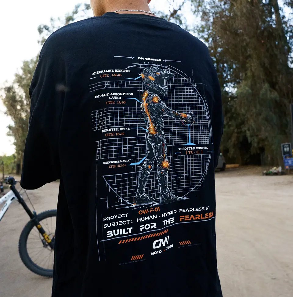 Polera On Wheels Future black premium  4