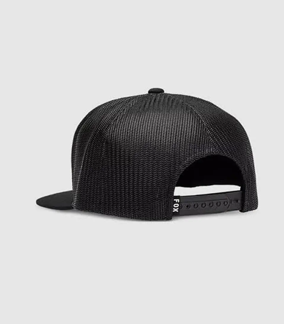GORRO FOX ABSOLUTE MESH SNAPBACK NEGRO  2