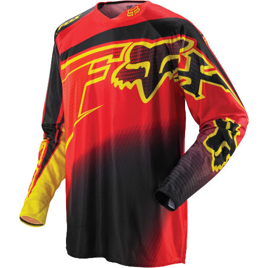 JERSEY FOX 360 FLIGHT RED/YELLOW