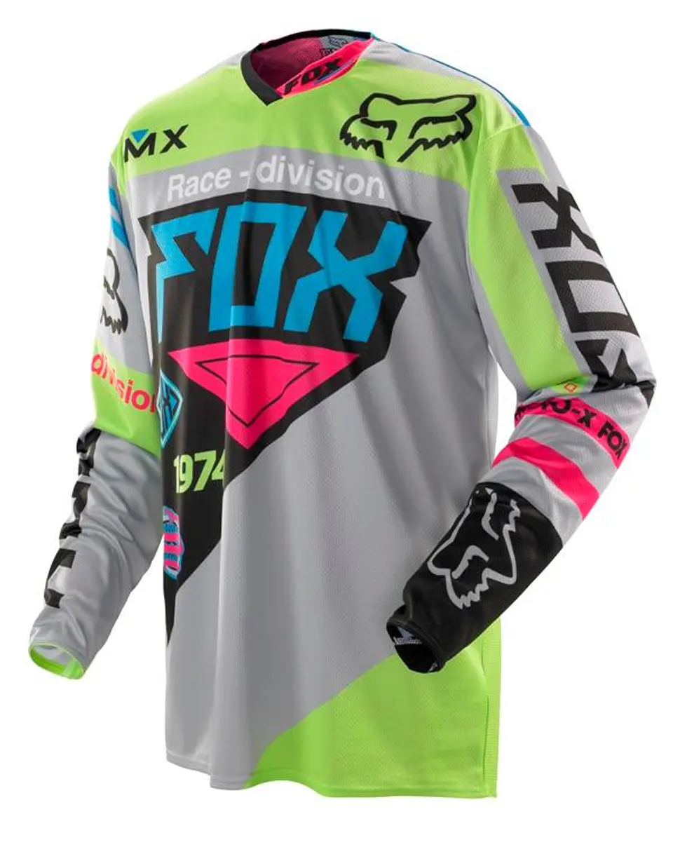 JERSEY FOX 360 INTAKE GREEN/BLUE 1