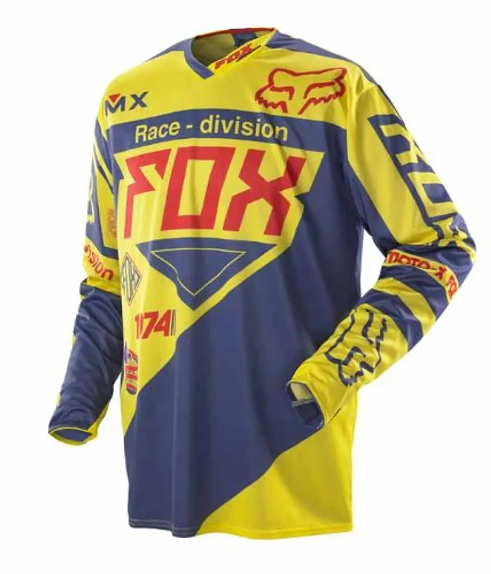 JERSEY FOX 360 INTAKE YELLOW/BLUE 1