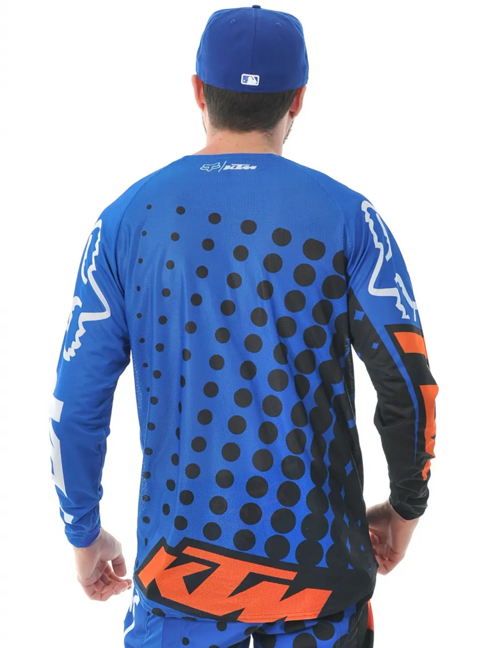 JERSEY FOX 360 KTM ORANGE/BLUE  2