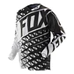 JERSEY FOX 360 GIVEN AIRLINE BLANCO/NEGRO - Miniatura 1