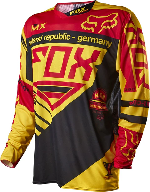 JERSEY FOX 360 INTAKE LE BLACK/YELLOW