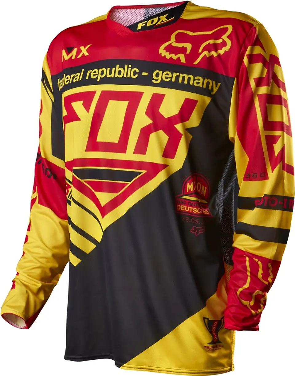 JERSEY FOX 360 INTAKE LE BLACK/YELLOW 1
