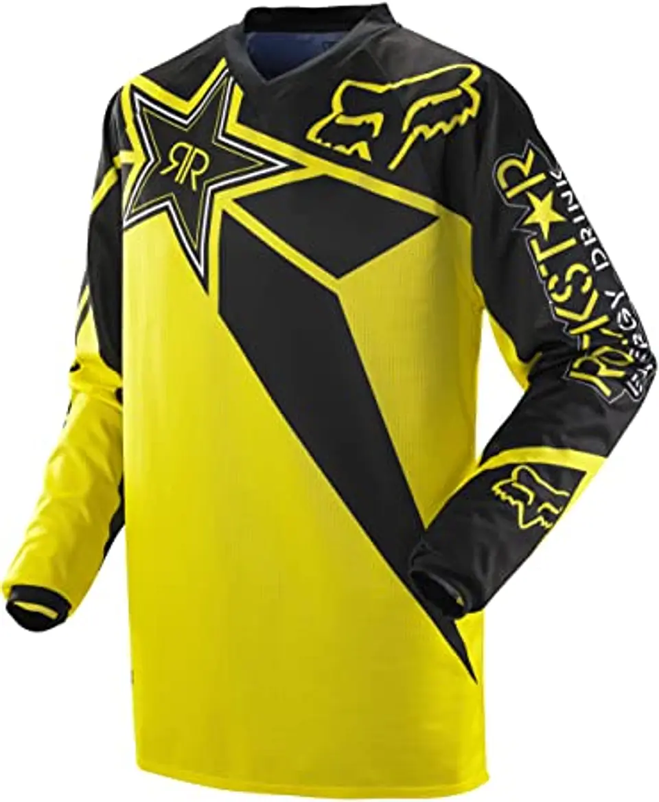 JERSEY FOX HC ROCKSTAR BLACK/YELLOW 1