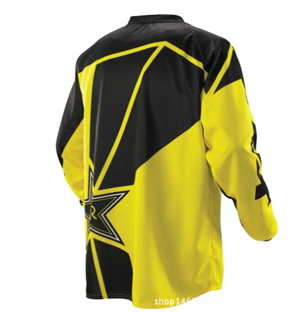 JERSEY FOX HC ROCKSTAR BLACK/YELLOW 2