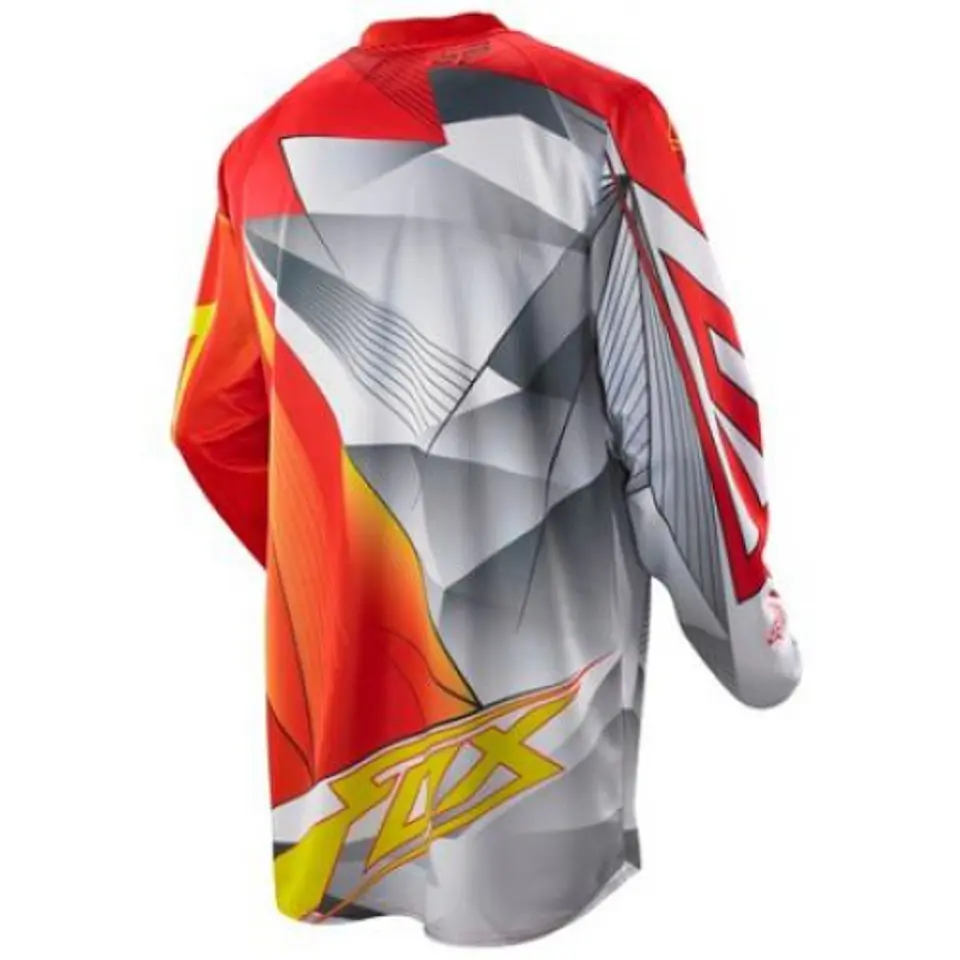 JERSEY FOX HC RADEON RED/YELLOW  2