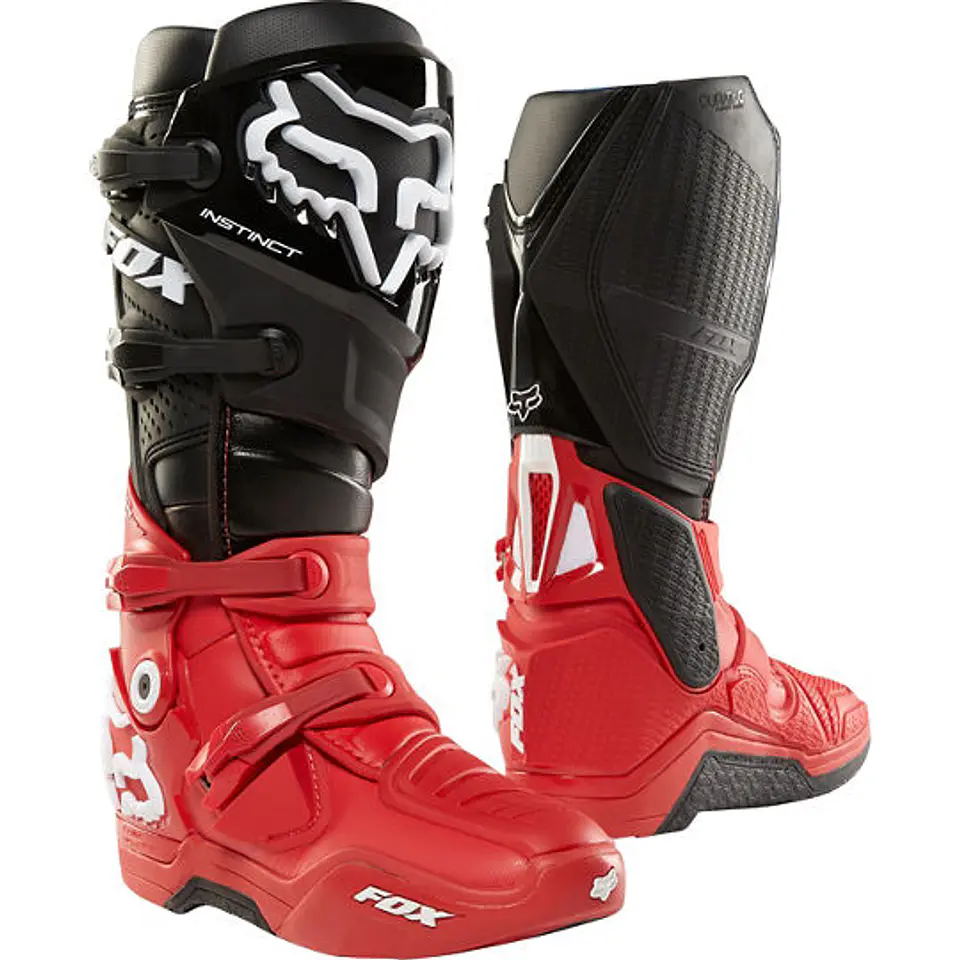 BOTA FOX INSTINCT NEGRO/ROJO 1