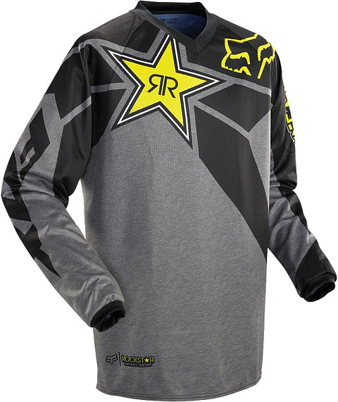 JERSEY FOX HC ROCKSTAR GREY 