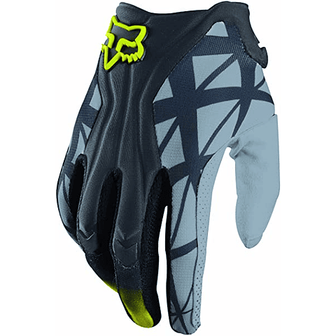 GUANTE FOX FLEXAIR GIVEN GRIS/AMARILLO