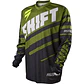 JERSEY SHIFT ASSAULT RACE NEGRO/VERDE - Miniatura 1