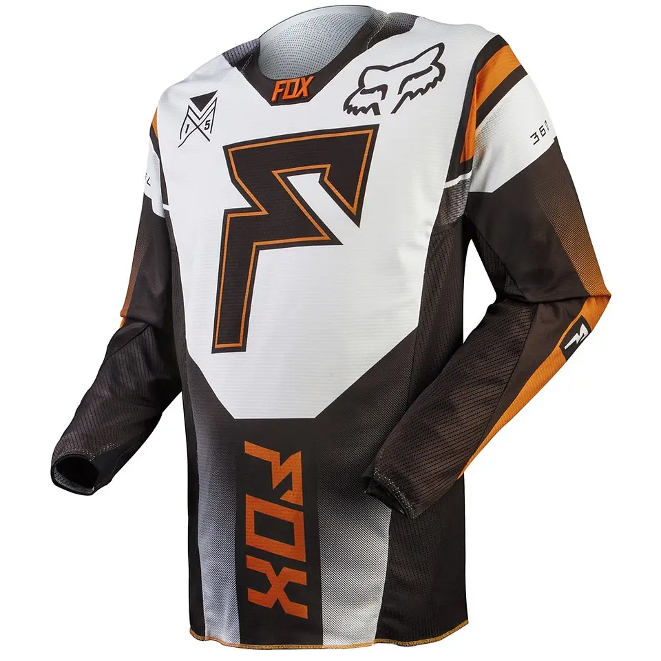 JERSEY FOX 360 FRANCHISE NEGRO/NARANJO 1
