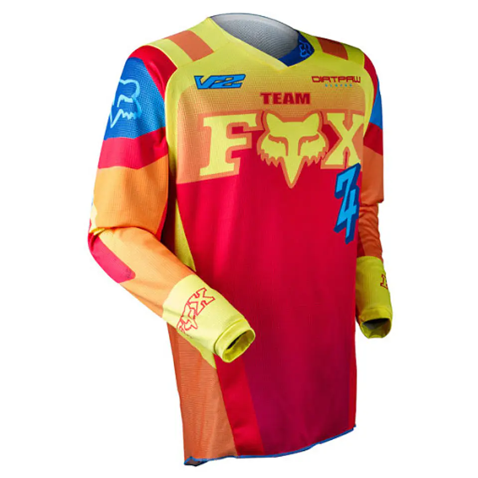 JERSEY FOX 180 IMPERIAL AMARILLO/ROJO 1