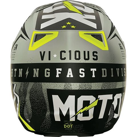 CASCO FOX V2 VICIOUS VERDE MILITAR