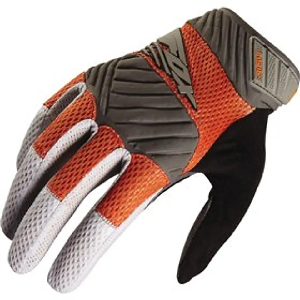 GUANTE FOX WOMAN DIGIT GRIS/NARANJO 1