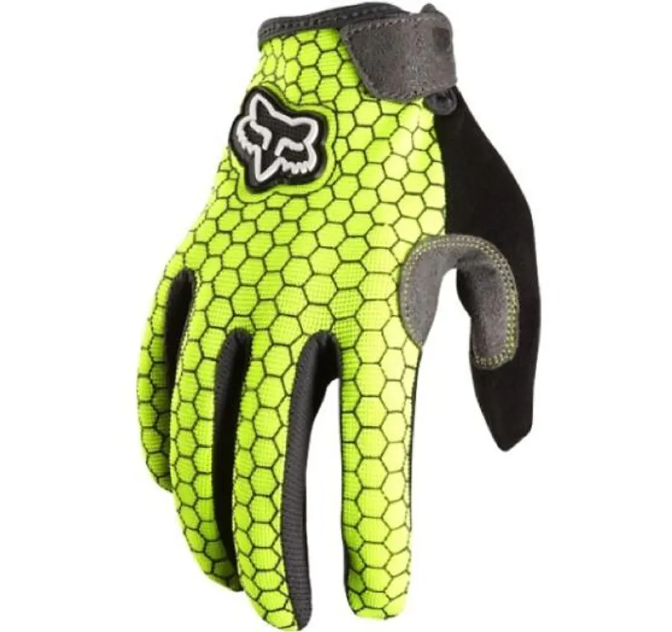 GUANTE FOX WOMAN RANGER AMARILLO FLUOR 1
