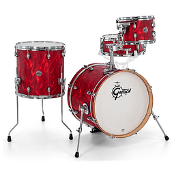 Batería Gretsch Catalina Club Classic Red Satin Flame