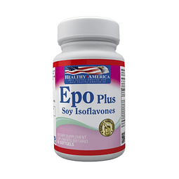 EPO plus - Evening Primrose Oil & Soy Isoflavonas - Sintomas Menopausia (60 cápsulas blandas)