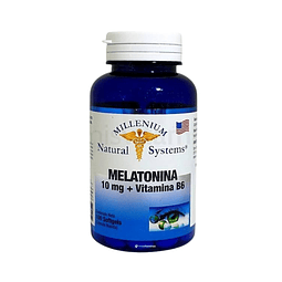 MELATONINA 10 MG + VITAMINA B6 - Regula el ciclo del sueño