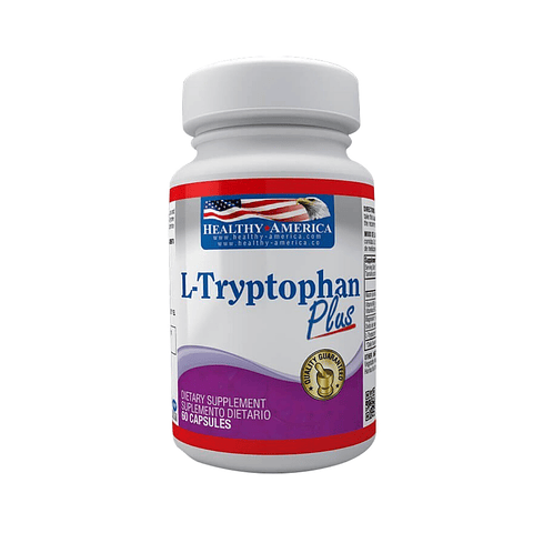 L-TRYPTOPHAN PLUS 5 - HTP 100 mg (60 Cápsulas) Depresión y Ansiedad