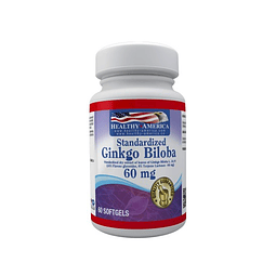 GINKGO BILOBA 60 mg (60 Softgels)